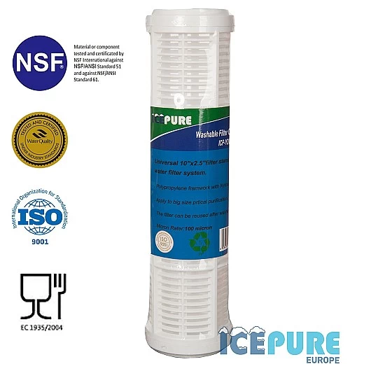 Alapure Wasbare Filter ALA-YDWF10-100 Alapure Wasbare Filter ALA-YDWF10-100
