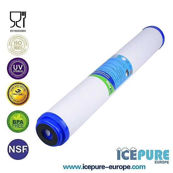 Alapure 20 inch GAC Koolstof Waterfilter ALA-GAC20 Alapure 20 inch GAC Koolstof Waterfilter ALA-GAC20