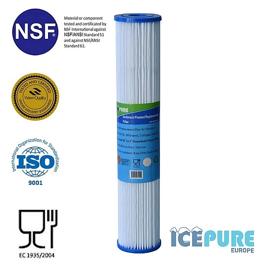 20 inch Pre-Filter Sediment 50 Micron van Alapure ALA-PPL20-50 20 inch Pre-Filter Sediment 50 Micron van Alapure ALA-PPL20-50