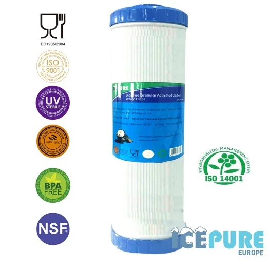 Alapure 20inch Big Blue GAC Koolstof Waterfilter ALA-GAC20BB