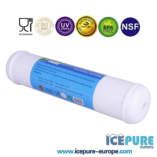 Inline Sediment Filter BIG van Alapure ALA-AIP25 1 micron Inline Sediment Filter BIG van Alapure ALA-AIP25 1 micron