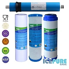 Omgekeerde Osmose Vervangingsset met 50 GPD Membraanfilter Omgekeerde Osmose Vervangingsset met 50 GPD Membraanfilter