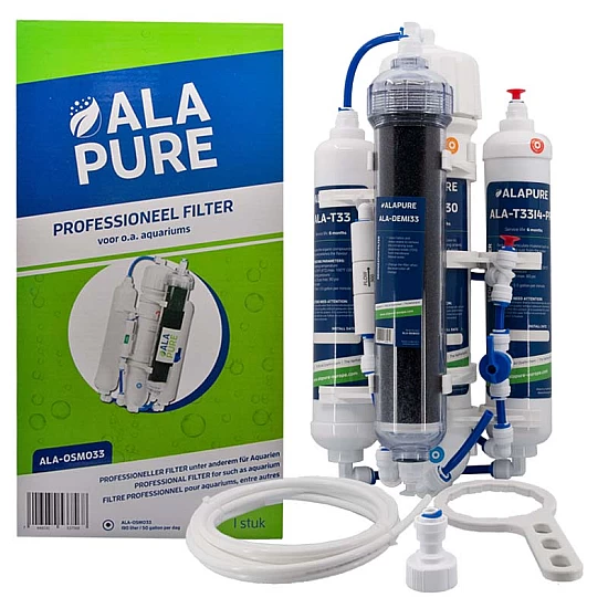 Alapure Omgekeerde Osmose Aquarium met DI ALA-OSMO33 Alapure Omgekeerde Osmose Aquarium met DI ALA-OSMO33