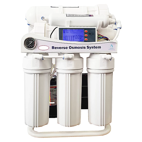 Direct Flow Omgekeerde Osmose Systeem met LCD Direct Flow Omgekeerde Osmose Systeem met LCD