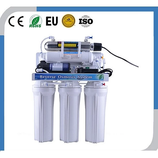 Omgekeerde Osmose Systeem met UV-Lamp Omgekeerde Osmose Systeem met UV-Lamp