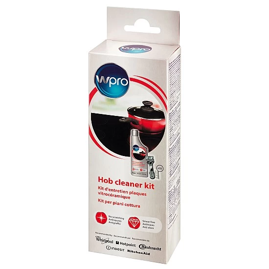 Wpro Onderhoudsset Keramische Kookplaat KVC015 Wpro Onderhoudsset Keramische Kookplaat KVC015