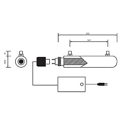 UV Lamp 1 GPD UV Lamp 1 GPD