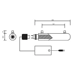 UV Lamp 1 GPD UV Lamp 1 GPD
