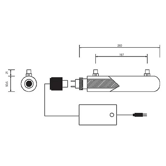 UV Lamp 1 GPD UV Lamp 1 GPD