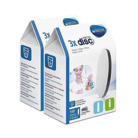 BRITA MicroDisc Waterfilterset- 6-pack BRITA MicroDisc Waterfilterset- 6-pack