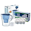 Brita Waterfilterkan Marella Blauw 125233 inclusief 6 Alapure Maxtra+ filters Brita Waterfilterkan Marella Blauw 125233 inclusief 6 Alapure Maxtra+ filters