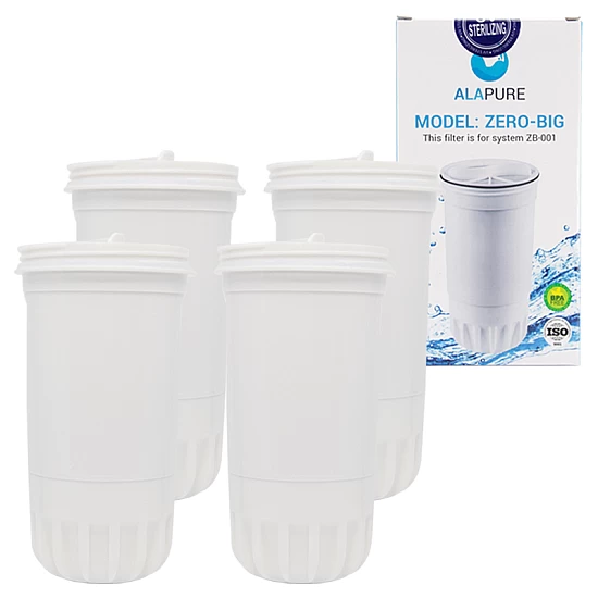 Alapure Waterfilter geschikt voor ZeroWater CWF1003 / 4-Pack Alapure Waterfilter geschikt voor ZeroWater CWF1003 / 4-Pack