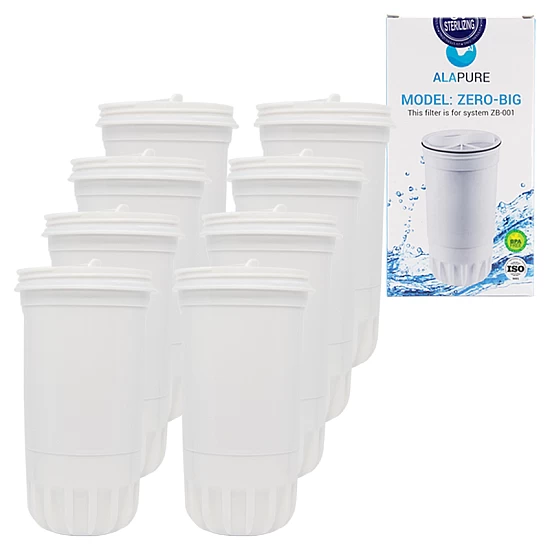 Alapure Waterfilter geschikt voor ZeroWater CWF1003 / 8-Pack Alapure Waterfilter geschikt voor ZeroWater CWF1003 / 8-Pack