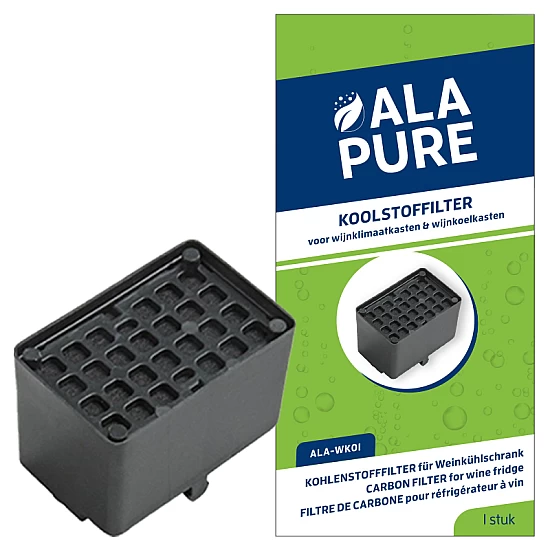 Alapure Wijnklimaatkast Filter geschikt voor Liebherr 743455700 FreshAir Alapure Wijnklimaatkast Filter geschikt voor Liebherr 743455700 FreshAir