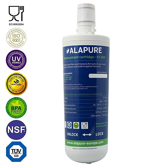 Alapure Kalkfilter Vervangingsfilter 350299 KF280 Alapure Kalkfilter Vervangingsfilter 350299 KF280