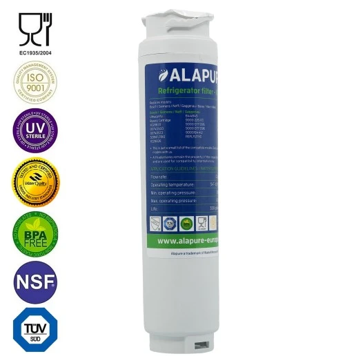 Alapure UltraClarity Waterfilter geschikt voor Siemens 11034151 / 11028820 / 740560