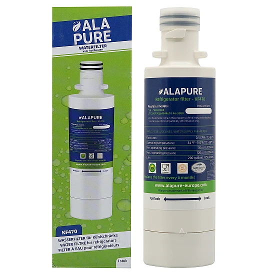 Alapure Waterfilter geschikt voor LG ADQ747935 / LT1000P / AGF80300704 / ADQ74793501 / ADQ747935 Alapure Waterfilter geschikt voor LG ADQ747935 / LT1000P / AGF80300704 / ADQ74793501 / ADQ747935