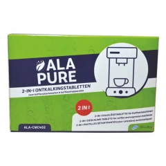 Alapure Universele 2-in-1 Ontkalkingstabletten 20 gram ALA-CMC402 (30st.) Alapure Universele 2-in-1 Ontkalkingstabletten 20 gram ALA-CMC402 (30st.)