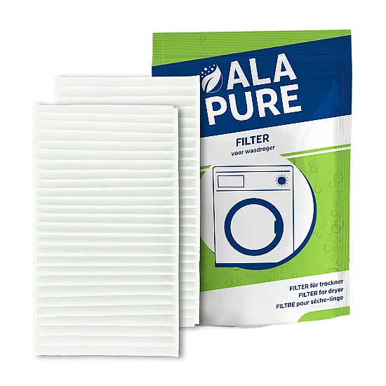 Alapure Pollenfilter Wasdroogautomaat geschikt voor Bosch 00481723 (2st.) Alapure Pollenfilter Wasdroogautomaat geschikt voor Bosch 00481723 (2st.)