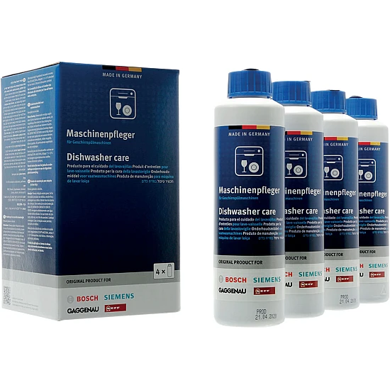 Siemens Onderhoudsmiddel 00312362 geschikt voor vaatwassers (4x250ml) Siemens Onderhoudsmiddel 00312362 geschikt voor vaatwassers (4x250ml)