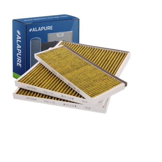 Alapure geschikt voor Bosch CleanAir Plus Koolstoffilter DWZ1BK1I6 / 17008032 (3st.)