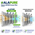 Alapure Metaalfilter geschikt voor Siemens 742967 / 00742967 388x265x8mm
