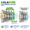 Alapure Metaalfilter geschikt voor Siemens 703451 / 00703451 358x265mm