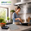Alapure Metaalfilter geschikt voor AEG 50248271004 300x254x8mm