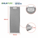 Alapure Metaalfilter geschikt voor Atag 401468 / 89001193 468x183x7mm