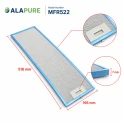 Alapure Metaalfilter geschikt voor Faber 133.0176.352 166x516mm