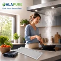 Alapure Metaalfilter geschikt voor Inventum 40600900029 200x496x9mm