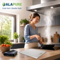 Alapure Metaalfilter geschikt voor Inventum 40600909001 340x275mm