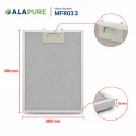 Alapure Metaalfilter geschikt voor Klarstein 10035418 280x380mm