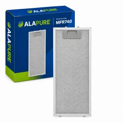 Alapure Metaalfilter geschikt voor Klarstein 10034875 / Paolo 52 168x440mm