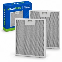 Alapure Metaalfilter geschikt voor Klarstein 10032227 258x318mm (2 st.)