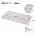 Alapure Metaalfilter geschikt voor Siemens 746789 / 00746789 165x302mm