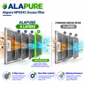 Alapure Metaalfilter geschikt voor Siemens 746789 / 00746789 165x302mm
