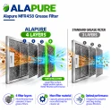 Alapure Metaalfilter geschikt voor Neff 672373 / 00672373 313x287x8mm