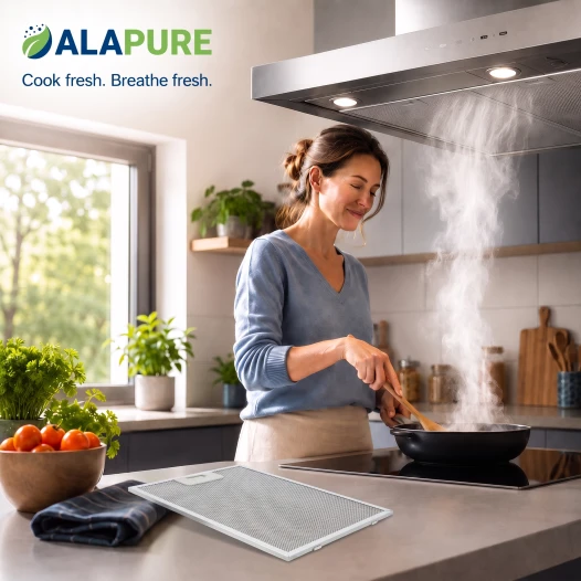 Alapure Metaalfilter geschikt voor Atag 18831 / 88017203 318x258x8mm