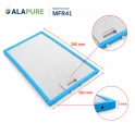 Alapure Metaalfilter geschikt voor Siemens 422872 / 00422872 380x283x8mm