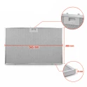 Hotpoint-Ariston Metaalfilter 488000302744 565x380x8mm