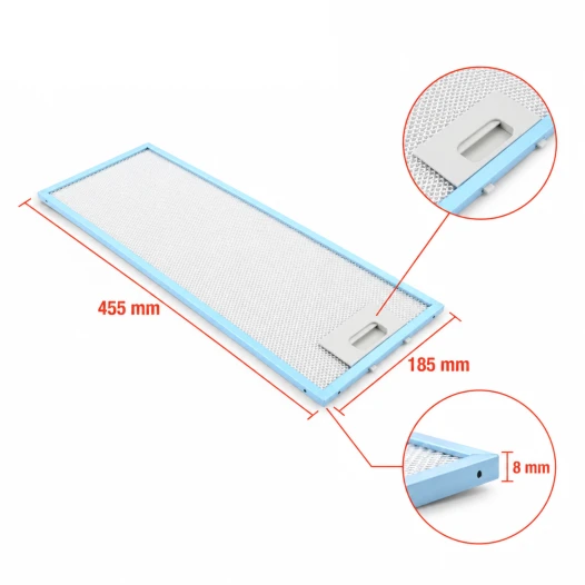 Juno Metaalfilter 4055241147 455x185x8mm