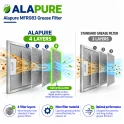 Alapure Metaalfilter geschikt voor Siemens 11022472 382x192x8mm