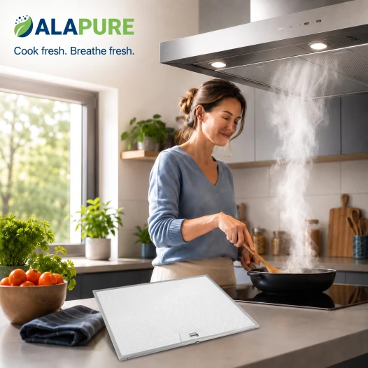 Alapure Metaalfilter geschikt voor Zanussi 50287544006 403x300x8mm