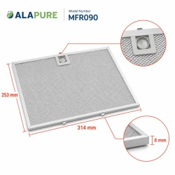 Alapure Metaalfilter geschikt voor Mepamsa 133.0261.220 253x314mm