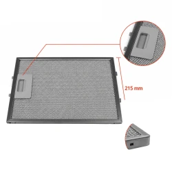 Hotpoint-Ariston Metaalfilter 481248048083 215x268x8mm 