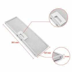 AEG Metaalfilter 50288070001 391x137x10mm 