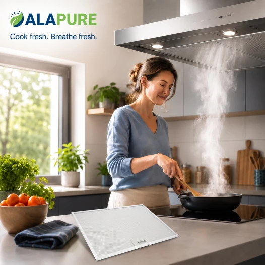 Alapure Metaalfilter geschikt voor Faure 80877780 300x430x10mm