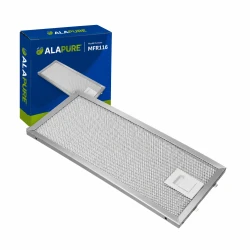 Alapure Metaalfilter geschikt voor Faure 4055348199 124x254x8mm