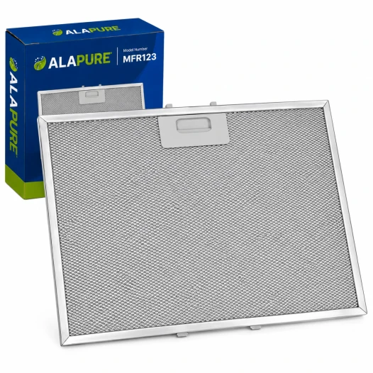 Alapure Metaalfilter geschikt voor Hotpoint-Ariston 481248088071 294x368mm
